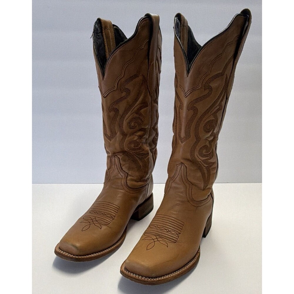 J.B. Dillon Genuine Leather Western Cowboy Boots Women’s US 7.5 JBR5019 D